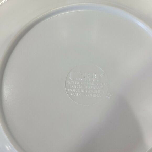 Miracle Cafe Mimi Melamine Melmac Plastic 4 each Salad Plates, Tumblers and Coff - Picture 6 of 6